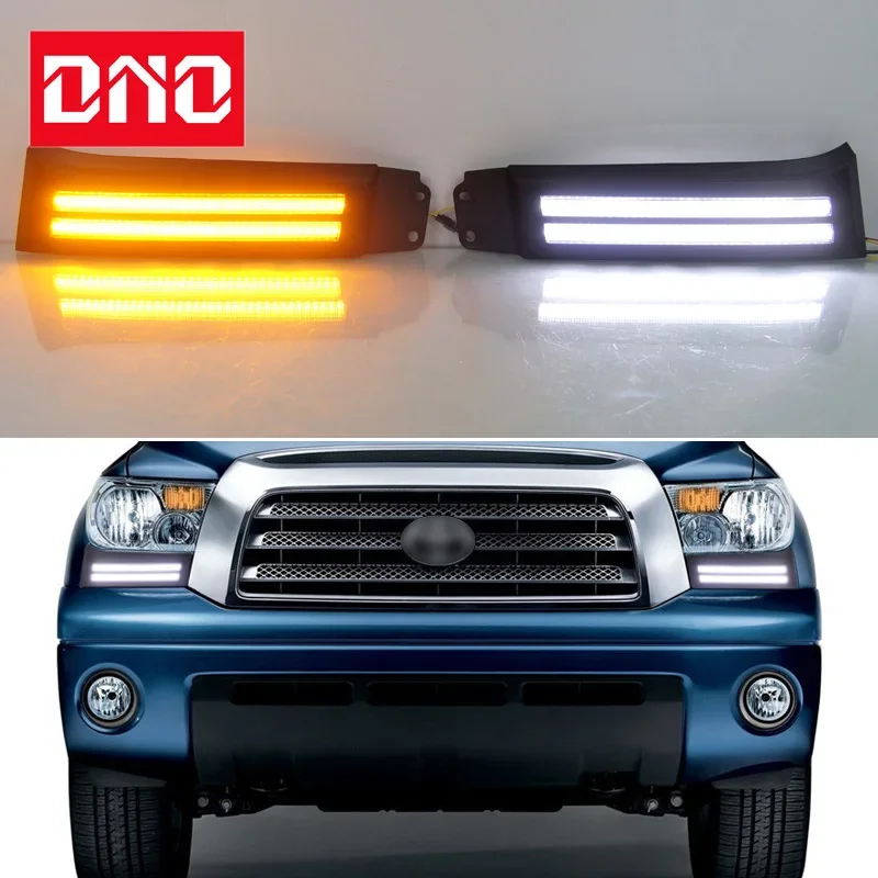 トヨタ　タンドラ　LEDフォグランプ　イエロー Amazon | DRL付きLEDフォグライト トヨタ タンドラ 2014 2015