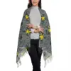 Custom Ladies Long S-Snoopys Woodstock Anime Pattern Scarves Women Winter Fall Thick Warm Tassel Shawl Wrap Scarf 3