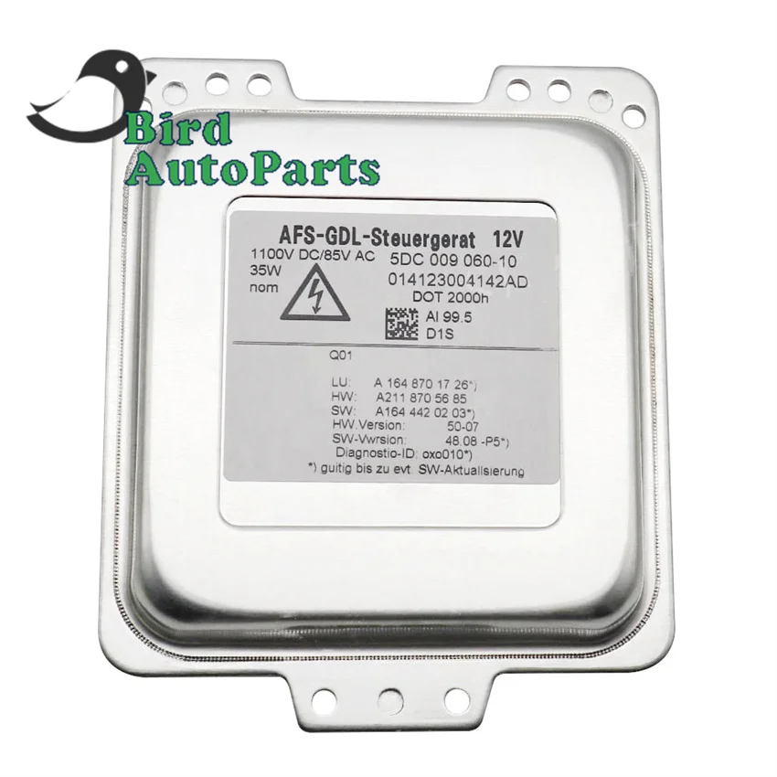 

NEW 5DC00906010 A1648701726 D1S Xenon Headlight HID Ballast Control Module 5DC 009 060-10 For Benz