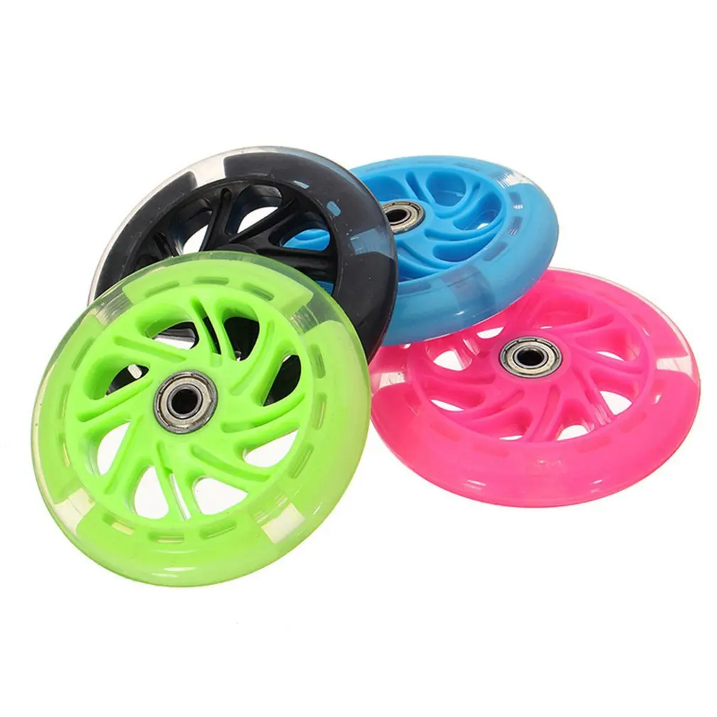 80mm120mmScooterWheelLEDFlashLightUpScooterWheelforMiniMicroScooterBearingswith.jpg