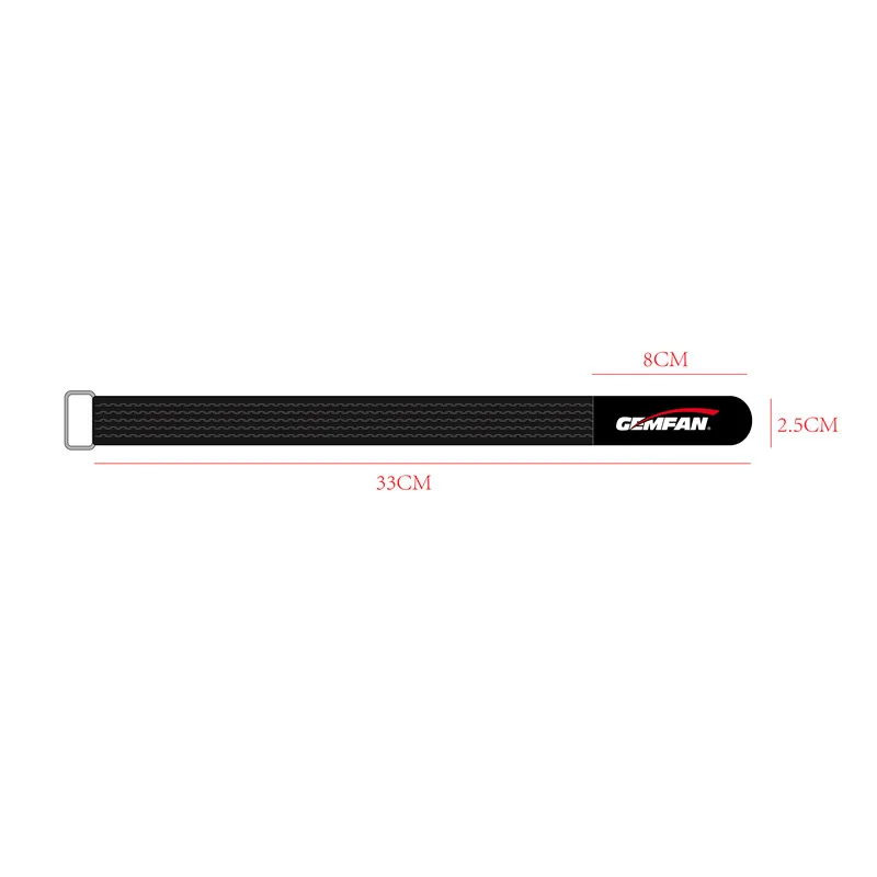 

Gemfan 25X330 мм 25X550 мм высокопрочный нескользящий тканый металлический ремешок LIPO для RC Multirotor X-Class FPV Freestyle Cinelifter