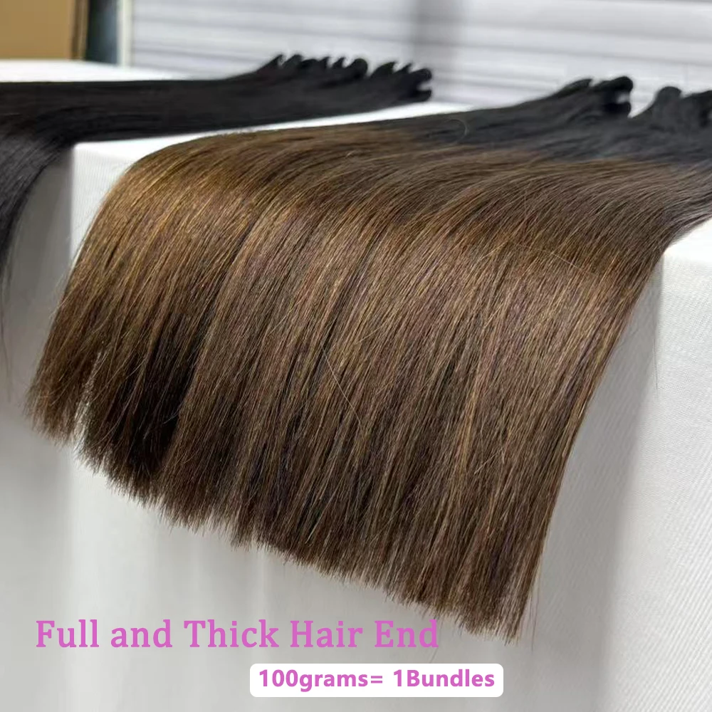 16A Hair Super Double Drawn Bundles Bone Straight Vietnamese Human Hair Full Bundles Hair Extensions Weaving 100g/Bundle