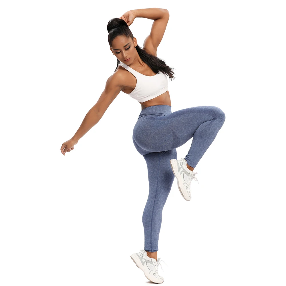 Women Leggings For Fitness Seamless Yoga Pants Nylon High Waist Long Pants Hip Push UP Tights Women Gym Clothing Trainning Pant