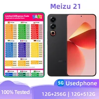 Meizu 21 5g Smartphone CPU Snapdragon 8 Gen3 Screen 6.55-inches 200MP+32MP Camera 4800mAh Battery Original Used Phone 1
