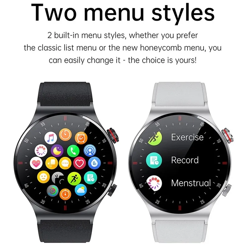 For OPPO Reno8 Pro Reno7 Find X5 Pro X3 Smart Watch Men Touch Screen Call Smartwatch Waterproof Blood Pressure Heart Rate Watch