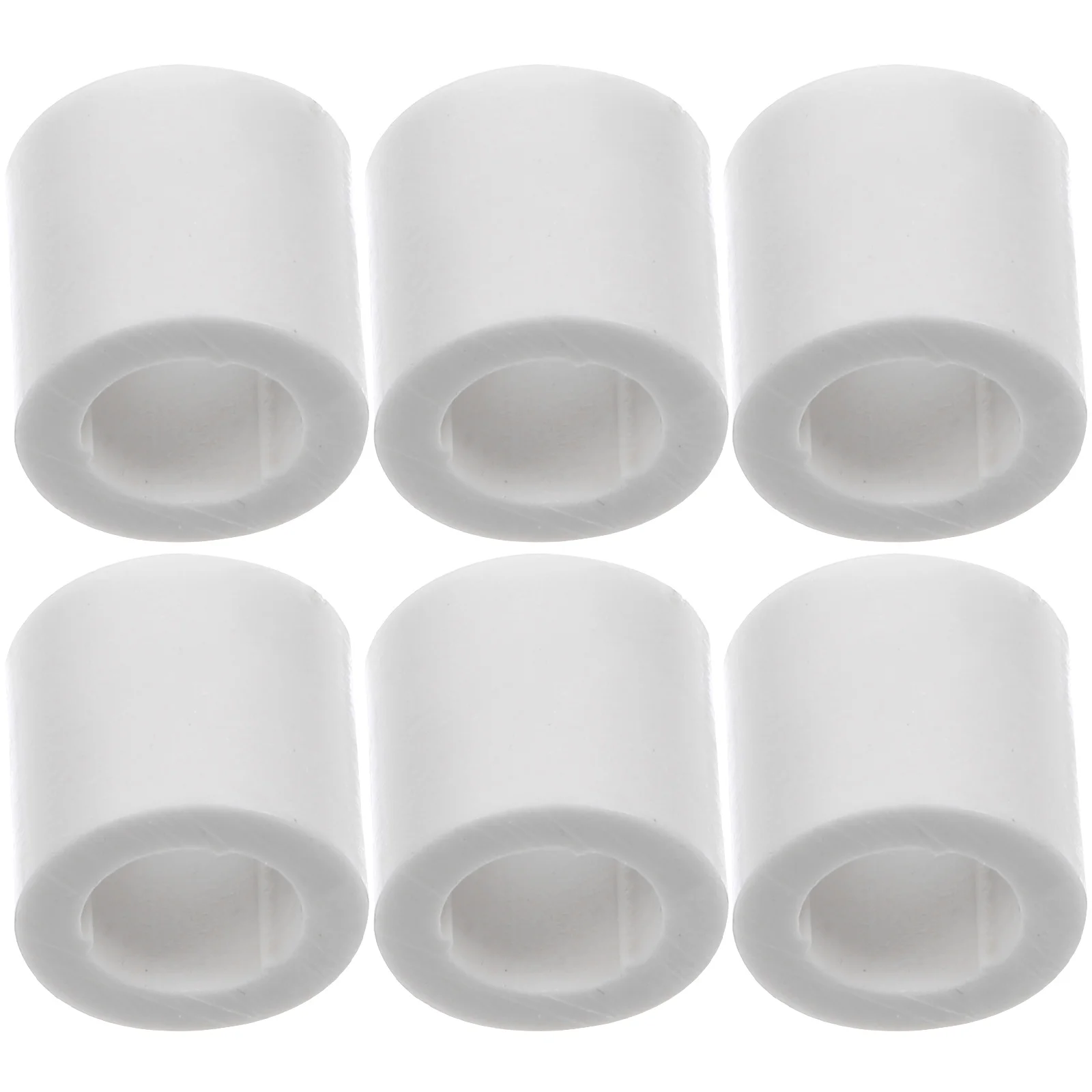 Pool Ferrules Billiard Protective Cover 8Pcs Replaceable Snooker Hoops Plastic Ferrules Stick Billiard Replacement Parts billiard tool