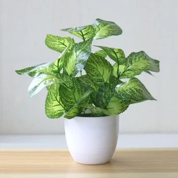 Piante artificiali Bonsai Piante finte Accessori per la decorazione della casa Piante Vaso per piante Decorazione per ufficio Decorazione del soggiorno 1