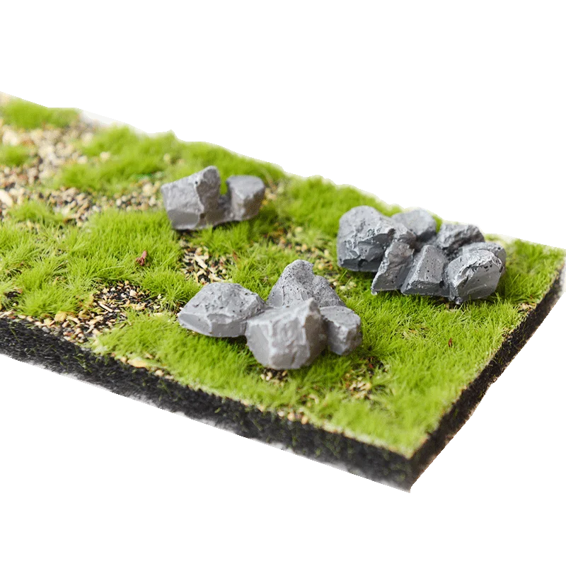 1pc Artificial Grass Turf Miniature Terrain Landform Mountain Moss Lichen Vegetation Landscape Garden Decoration Diorama Scenery 6