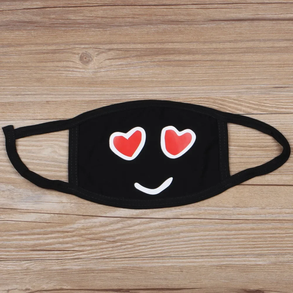 Windproof Reusable Anti-fog Mouth Mask Cartoon Muffle Face Respirator Anti PM2.5 Mask Cotton Dust