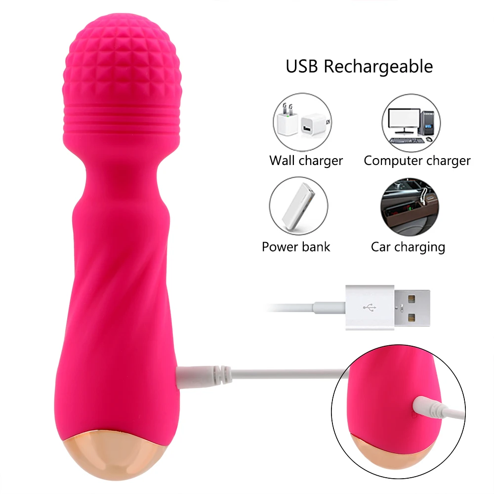 Vibrateur magic av wand pour stimulation point g et clitoris 12_voghion.com