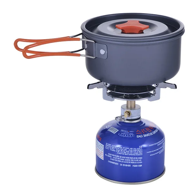 Portable outdoor cooking stove