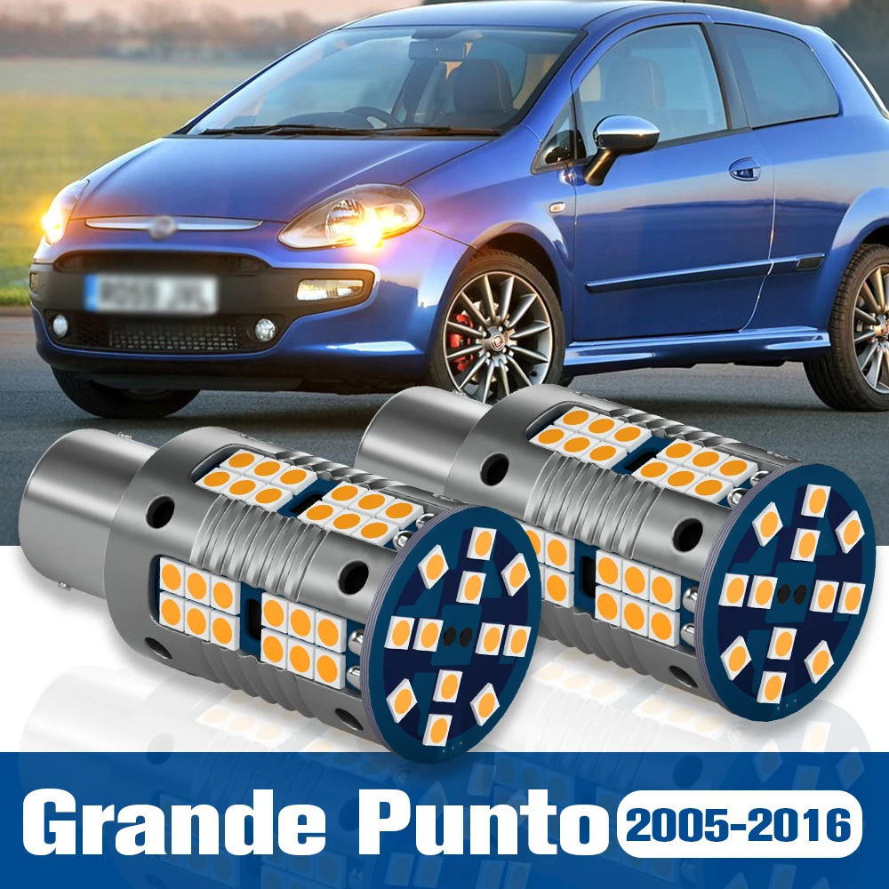 

2pcs LED Turn Signal Light Lamp Accessories Canbus For Fiat Grande Punto 2005 2006 2007 2008 2009 2010 2011 2012 2013 2014 2015