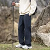 Outdoor Casual Work Pants Men's Waterproof Sports Drawstring Trousers Couple Model Paratrooper Pants Breathable Windproof 3