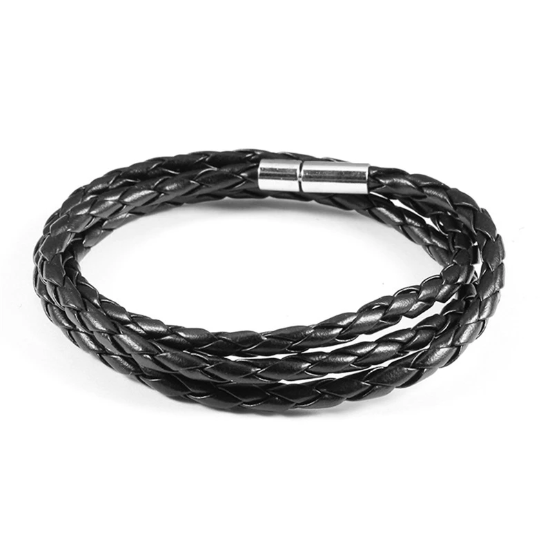 Details 82+ leather strap bracelet mens POPPY