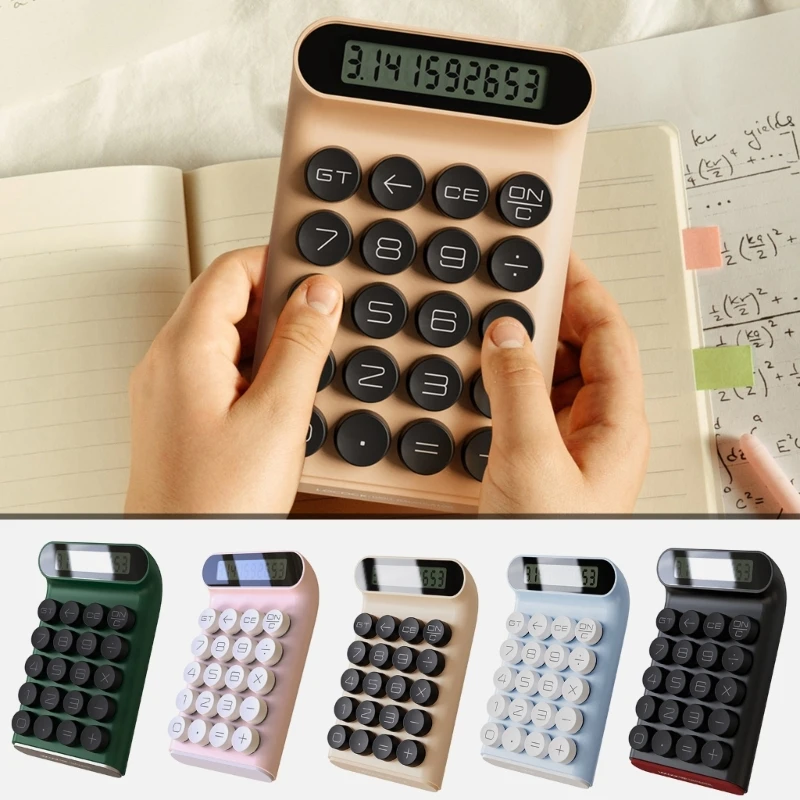 

Mechanical Keypad Calculator Student Calculator for Financial Accounting Use