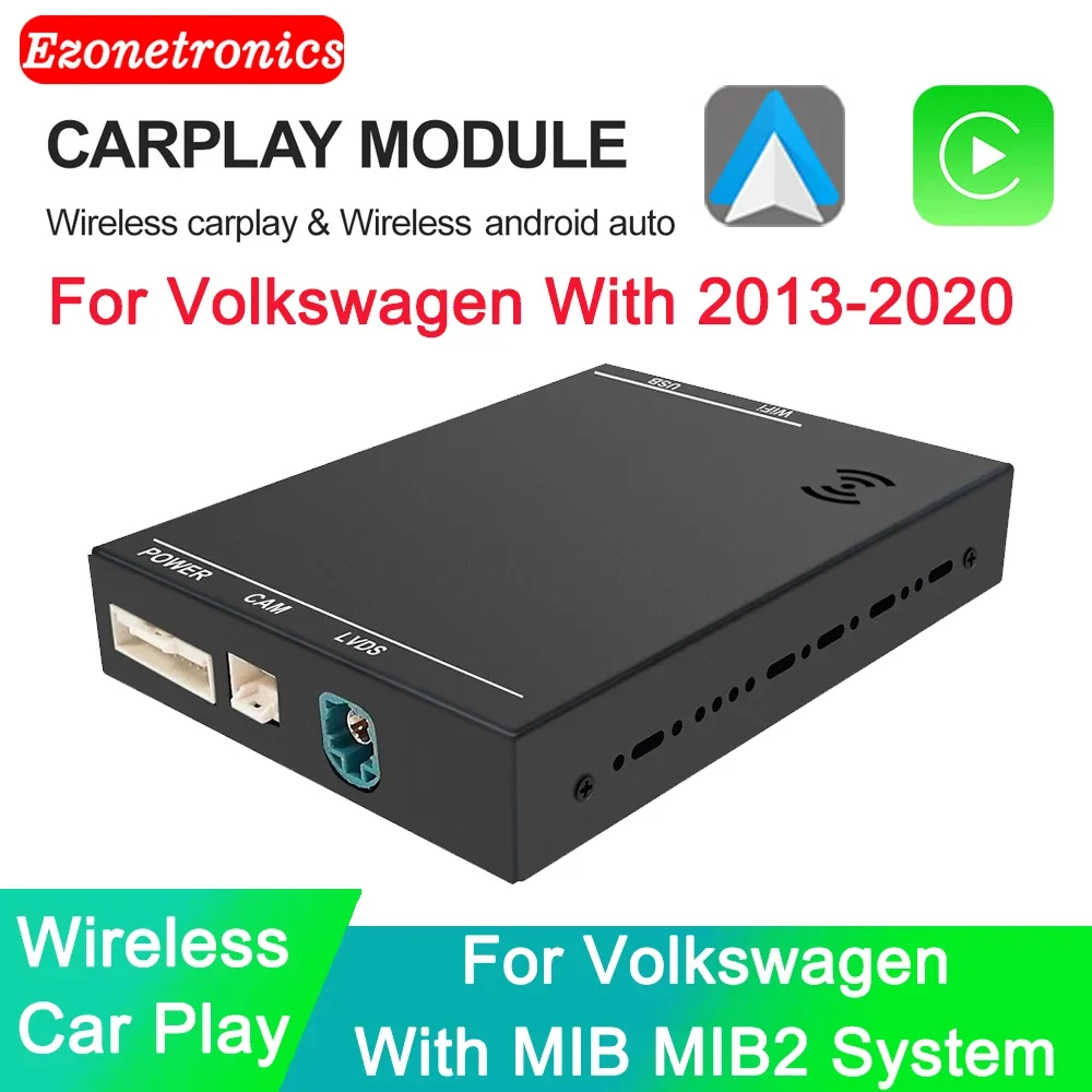 

Wireless Carplay Android Auto Module For VW Volkswagen MIB MIB2 Platform Golf 7 Tiguan Polo Passat B8 Mirror Link MIB MIB2
