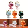 Big Mouth Cat Statue Figurine Storage Tray Lucky Cat Bank Entrance Key Snack Holder Sundries 6