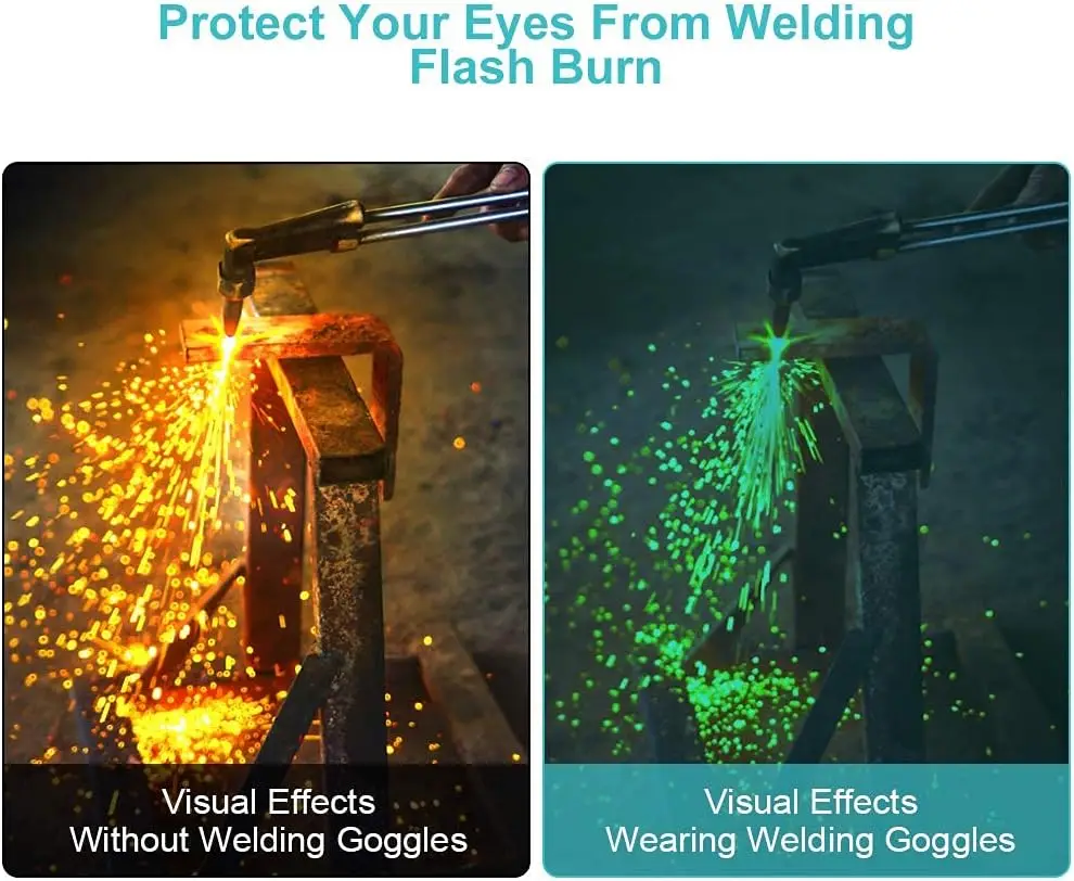 Welding Glasses Automatic Solar Automatic Darkening Safety Glasses TIG MIG MMA Welding Goggles Welder Glasses Protective Tools