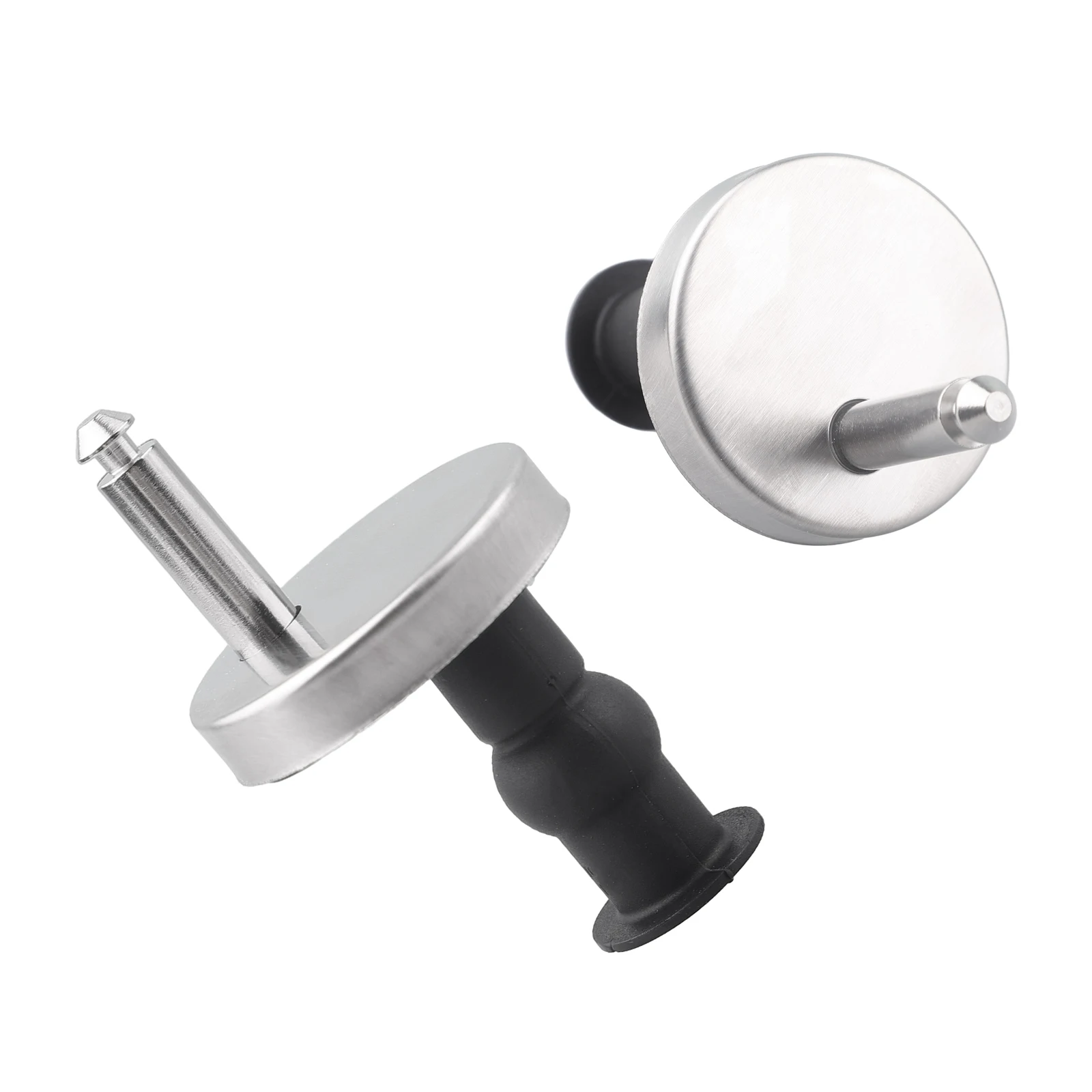 2 stücke Wc-sitz Scharniere Top Schließen Soft Release Schnell Montage Heavy Duty Scharnier Für Wc-sitz Scharniere Wc Zubehör – Detail 6