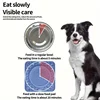 Suction Cup Silicone Pet Anti-bite Slow Feeder Placemat Partition Design Cat and Dog Slow-food Licking Plate + Scraper + Brush 3