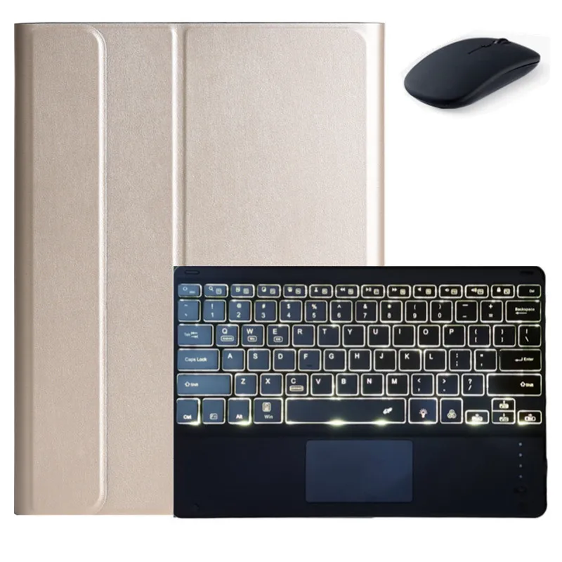 Touchpad Keyboard Case with Multilingual Key Options for Huawei Matepad Pro 12.6
