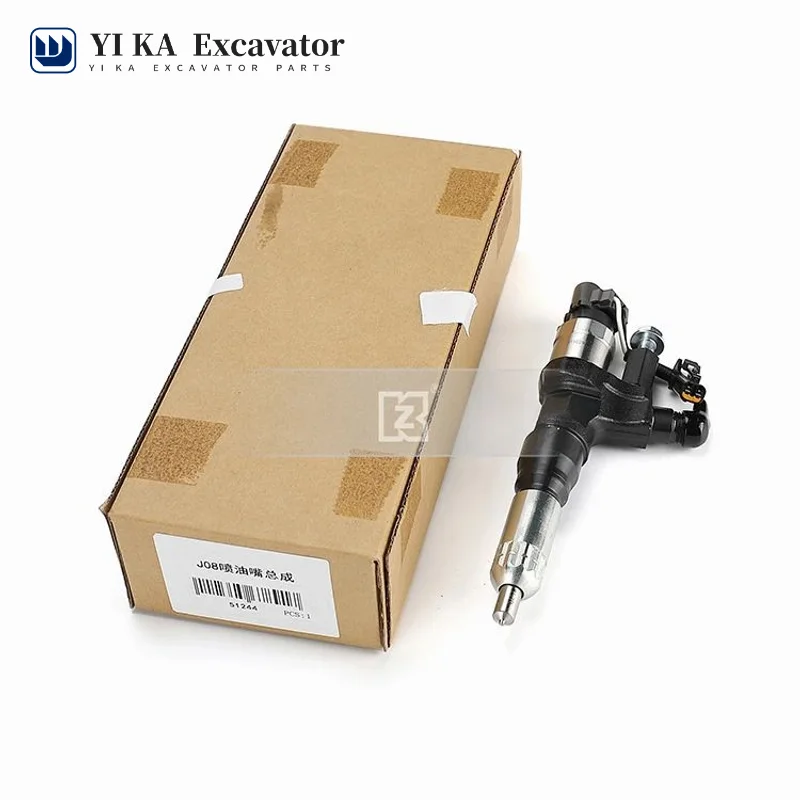 

For Kobelco excavator fuel injector assembly SK350-8 300 330-8 fuel injector J08 engine KZ brand