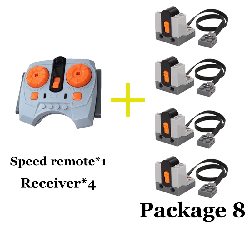 Power Function Building Block Technical Motor Parts Multi-Tool