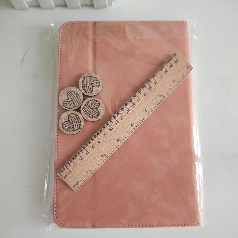 Pattern Holder Knitting Chart Keepers Magnetic Anchor Chart Holder Cross Stitching Lines Leather Fold-up yarn holder