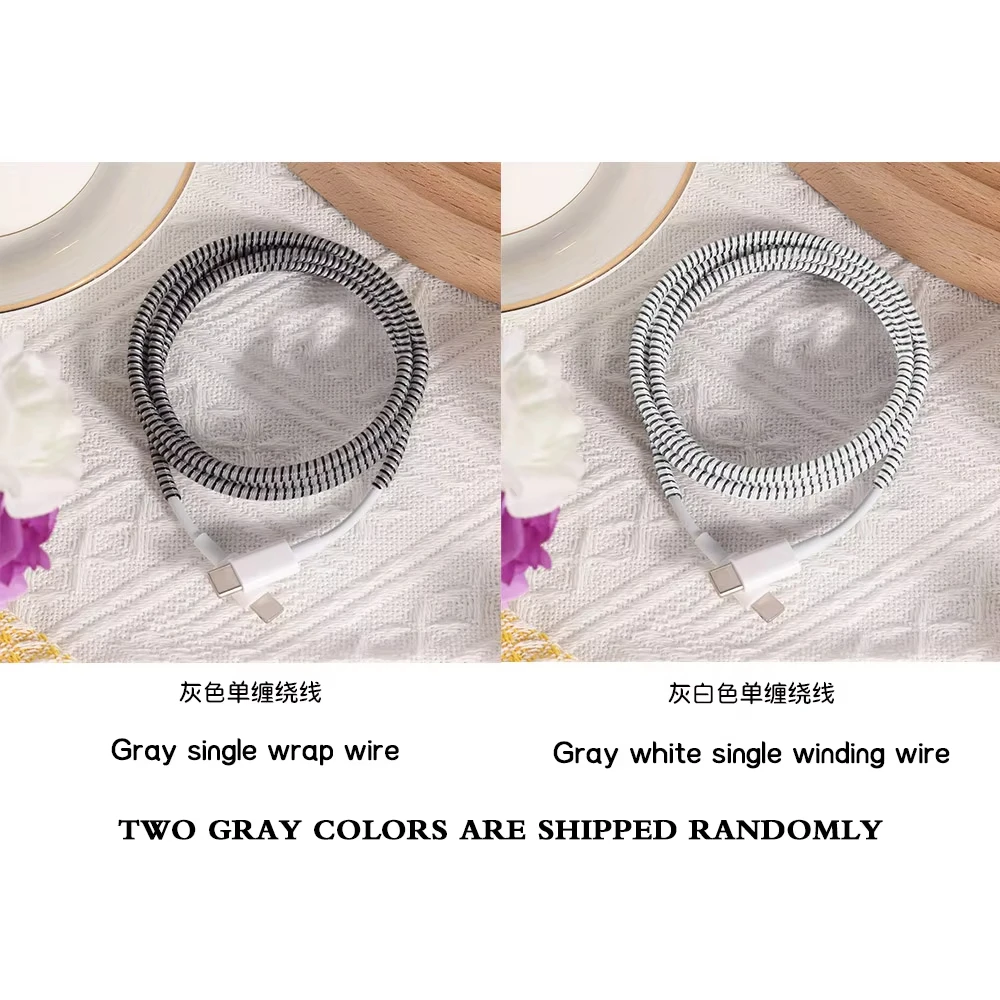 Soft Silicone Charger Protector Cover for USB Data Cable and Charging Plug