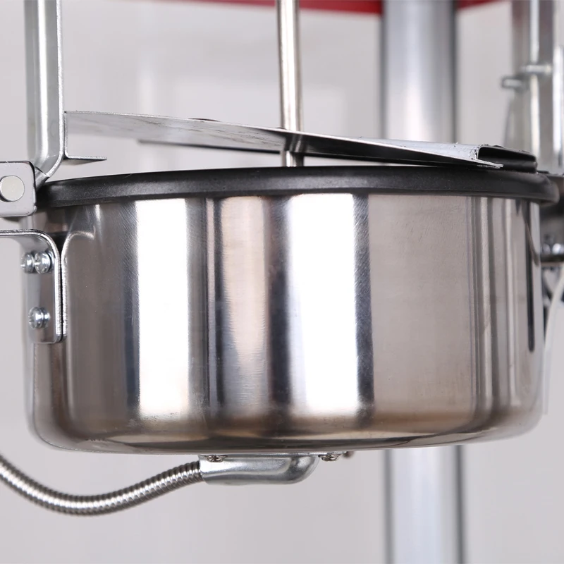 Commercial stainless steel double boiler caramel sweet popcorn machine for sale 3