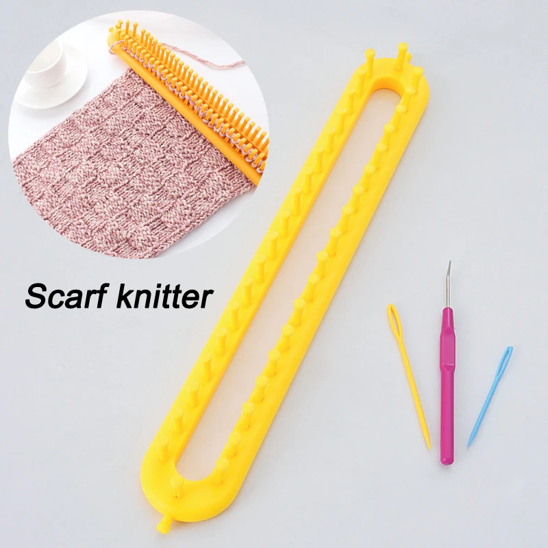 Scarf Knitting Machine Kit DIY Craft Knitting Board Dense Knitting Machine Scarf Sweater Shawl Blanket knitting supplies knitting craft supplies knitting machine