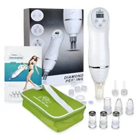 Diamond Microdermabrasion Machine Blackhead Remover Vacuum Facial Pore Cleaner Electric USB with 8 Probes Skincare Tool Home Use 1