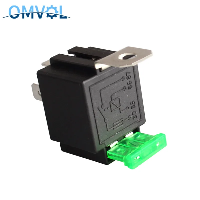 Affidabile Relè 12 V 4 PIN Per Auto 30 AMP Contatto Normalmente Aperto - Foto 4