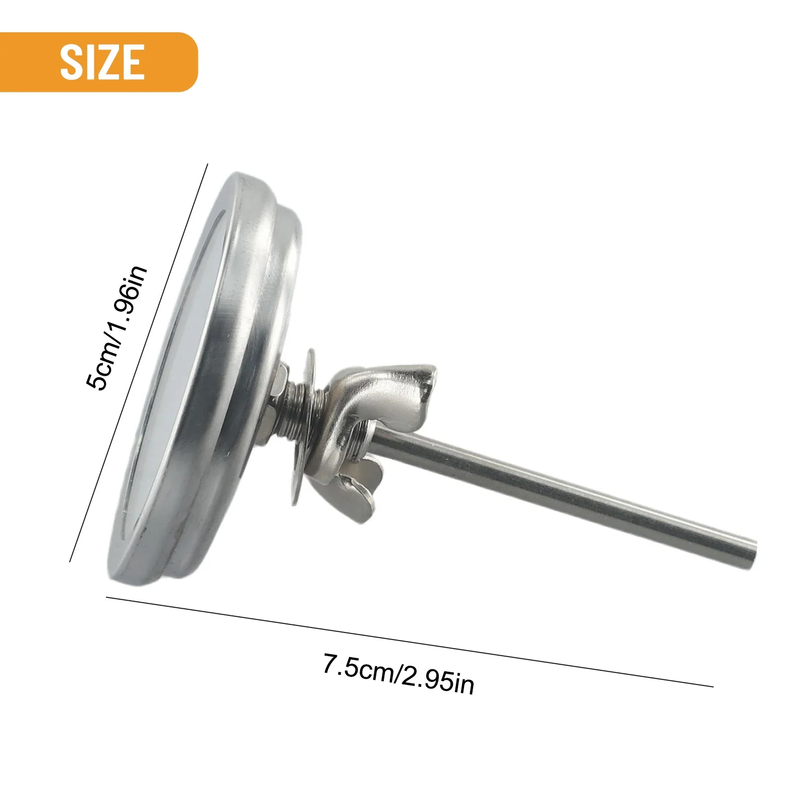 

Термометр для барбекю и гриля, 0-+ 250 °C, 5/7,5 см