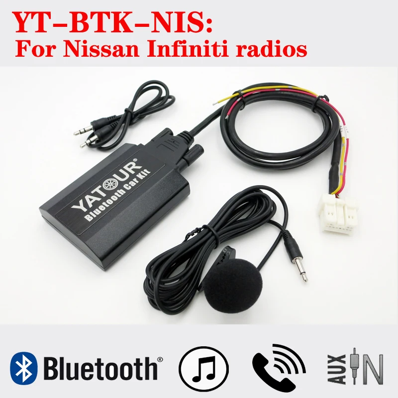 Hot sale Yatour BTK Bluetooth kit for Nissan Infiniti Almera 350Z Navara Note Pathfinder Patrol Xtrail Teana