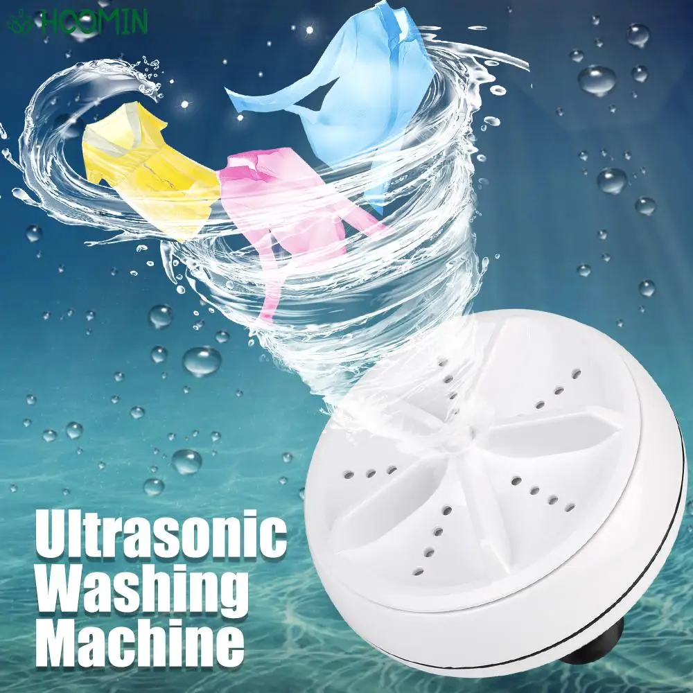 Removes Dirt Washer Clothing Cleaning Washing Machine Mini Ultrasonic