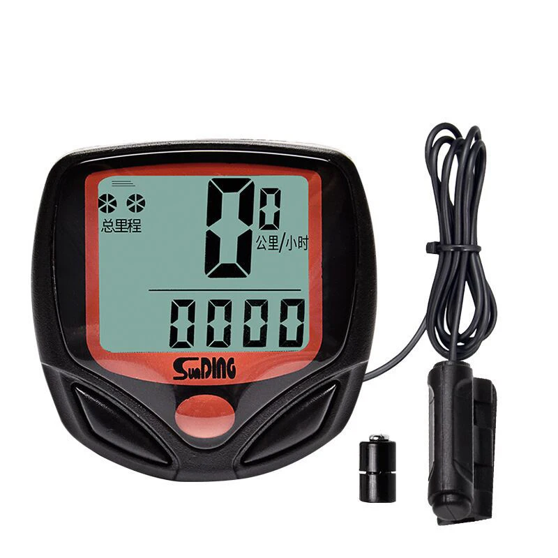 Bike-Bicycle-Speedometer-Waterproof-Wired-Digital-Bike-Ride-Speedometer ...