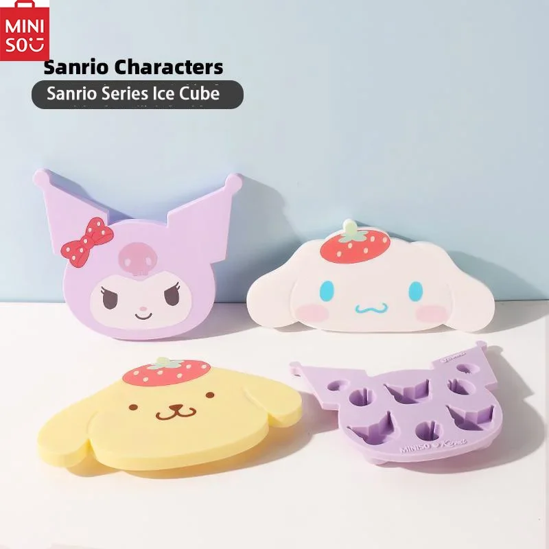 

MINISO Sanrio серия Корица собака Kuromi Pom пурин силиконовый ледяной ящик форма милая Подлинная Авторизованная акция