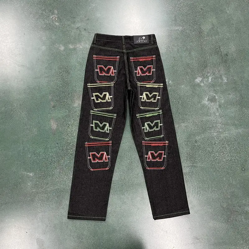 

Minus Two Men's Multi Pocket Colorful Jeans Original England Design High Street Pants MT Best Quality Hip Hop Fashion Pant