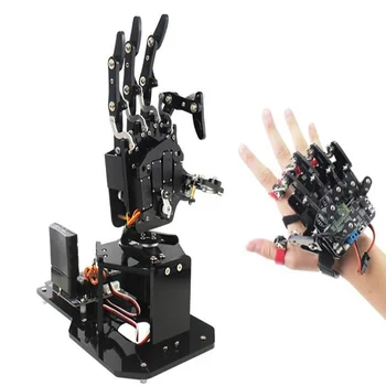 STEM Per Arduino STM32 Robot Bionic Manipolatore Palm Hand Codice Open Source Kit educativo a 5 mani con Ps2/Guanti somatosensoriali