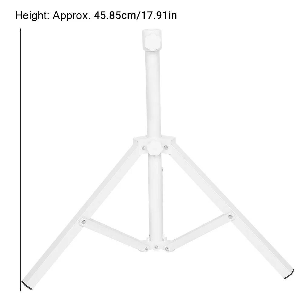 Umbrella Support Stand Triangular Iron Folding Sun Umbrella Stand Base Beach Garden Camping