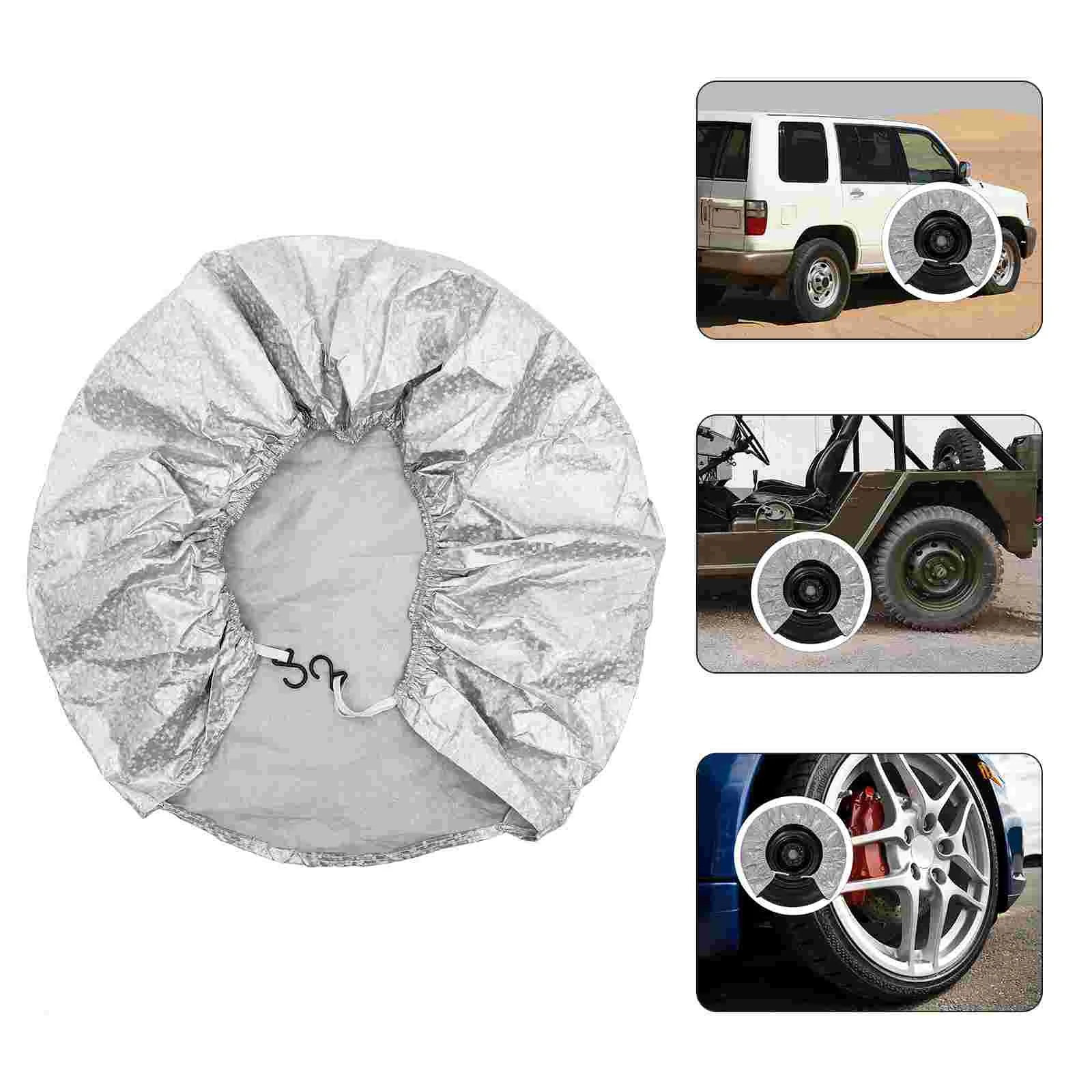 

Rv Tire Cover 27-29 inch Tire Wheel Dust Protector Tire Protective Cover