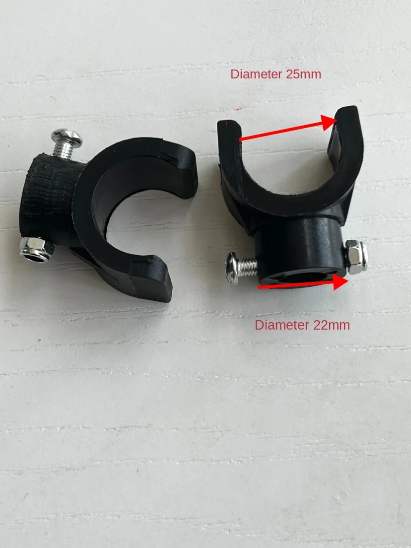 Beiz Haoge Jiuyuan Benrui Hongrui electric wheelchair accessories plastic aluminum block fixing seat handle U-shaped buckle