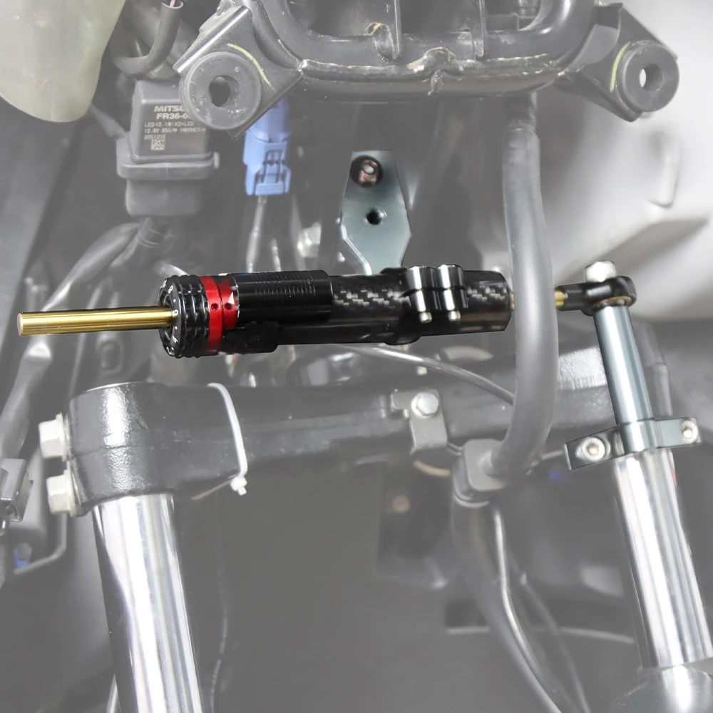 Collarino Ammortizzatore Sterzo Per Moto - Diametro 55mm - In Alluminio 6061 T6 - Universale