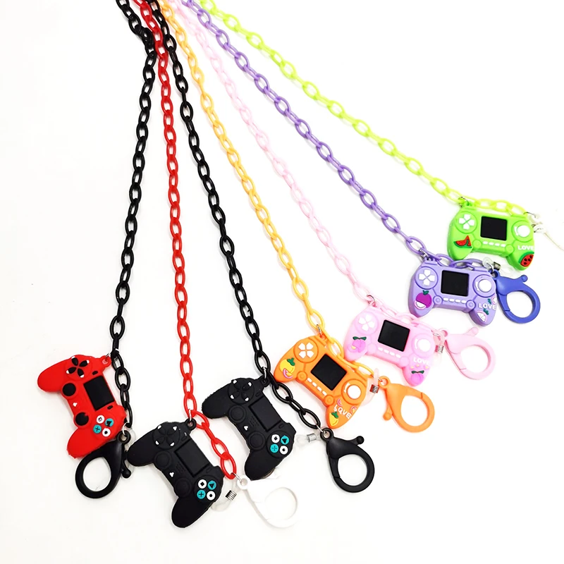 

Funny Kids Mask Lanyard Creative Anti-lost Gamepad Charm Sunglasses Lanyard Holder Mask Strap Hang on Neck Eyewear Jewelry Gift