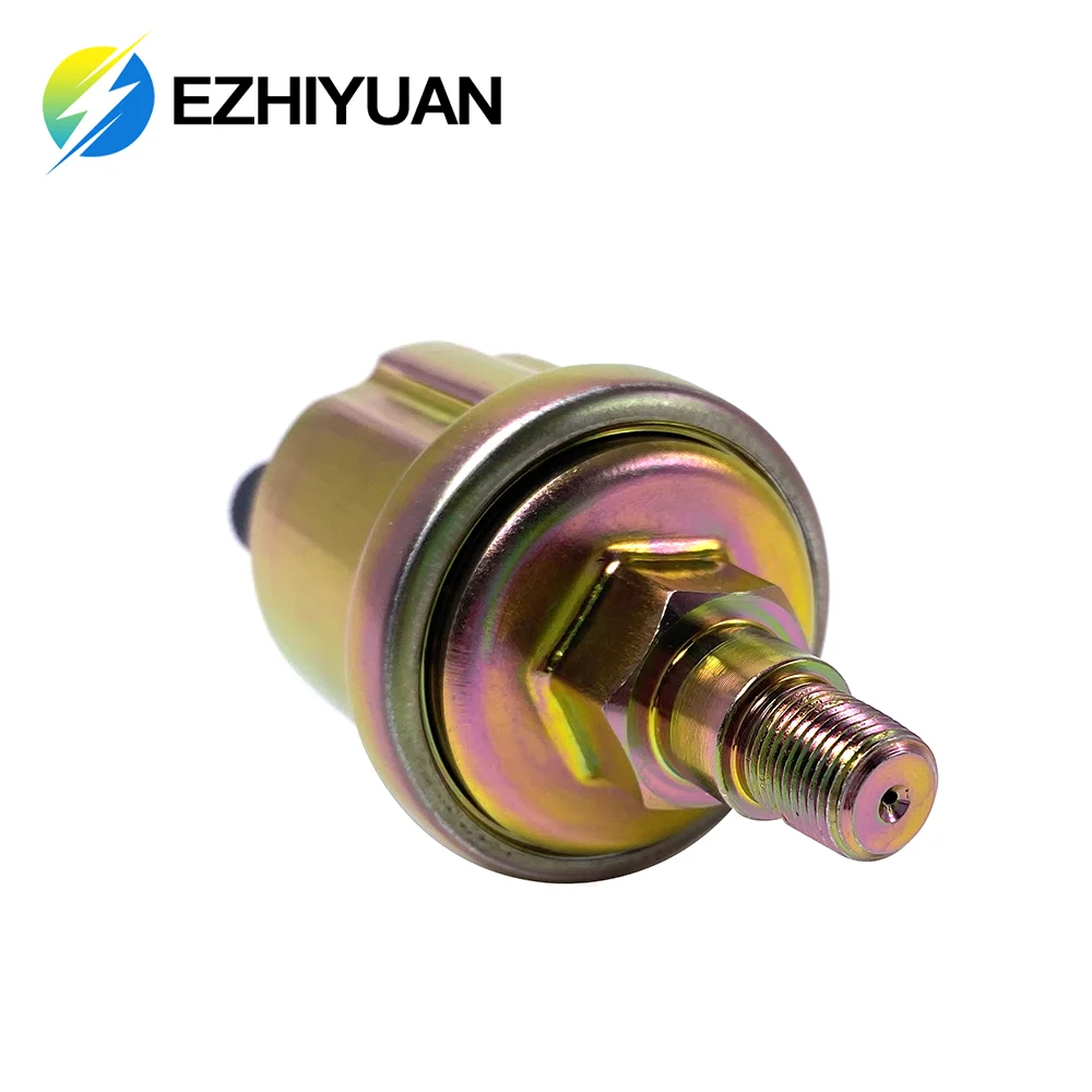 고품질 오일 압력 센서 0-10 바 1/8NPT 10mm 1/4NPT 13mm 디젤 발전기 부품 알람 압력 센서