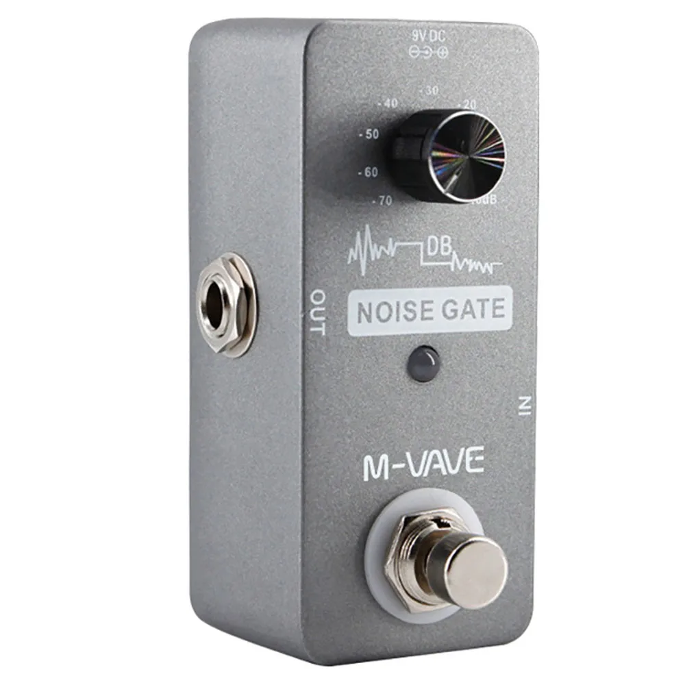

M-VAVE NOISE GATE Guitar Effect Pedal Music Accessories Pedal Guitar Electric Recording loops delays overloads reverbs