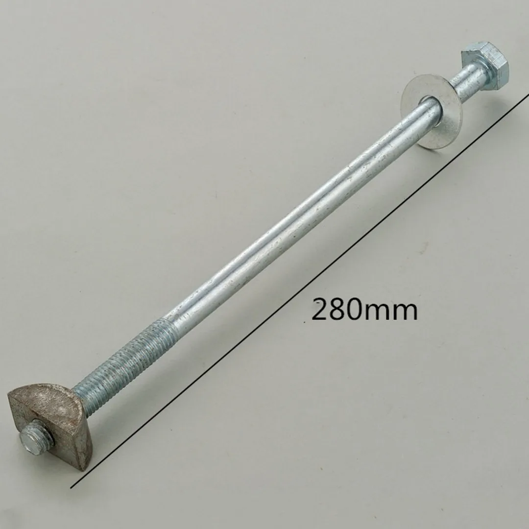 스누커 테이블 설치용 볼트 길이:28cm 나사산 Φ 12mm 무게:275g/개