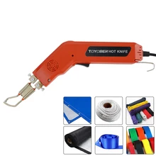 Profissional kit de faca elétrica tecido cortador de faca webbing beltsthermal pano cortador de corda de borracha tesoura quente tecido
