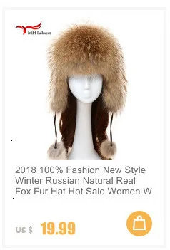 Full Hair Fox Mao Leifeng Hat Men And Women Earmuffs Keep Warm Thickening Northeast Overlord Hat Genuine Leather Real fur mens mad bomber hat